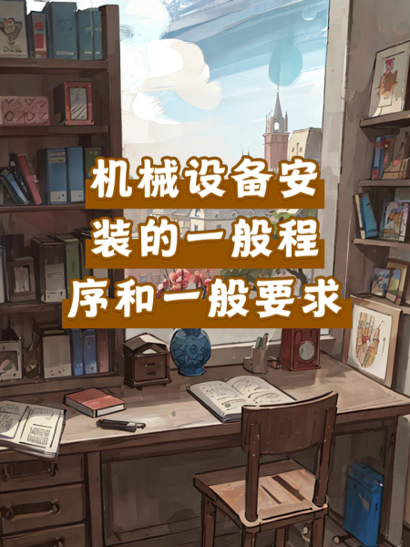机械设备安装的一般程序与一般要求及普通机械设备安装服务解析